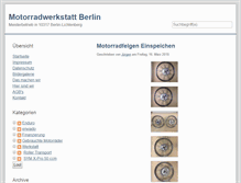 Tablet Screenshot of motorradwerkstattberlin.de